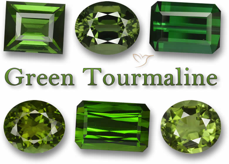 Green Tourmaline Gemstones