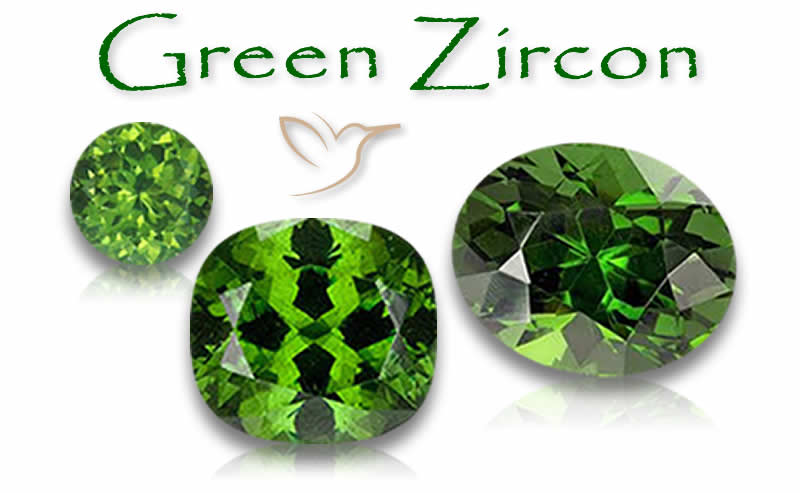 Green Zircon Gemstones