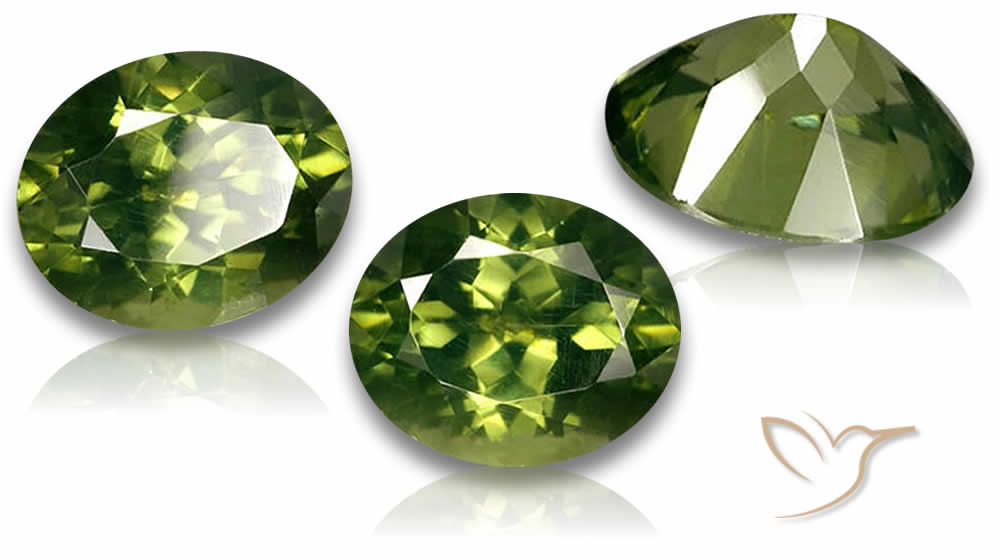 Zircon vert rare
