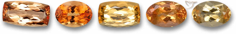 Topaze jaune - 23e anniversaire