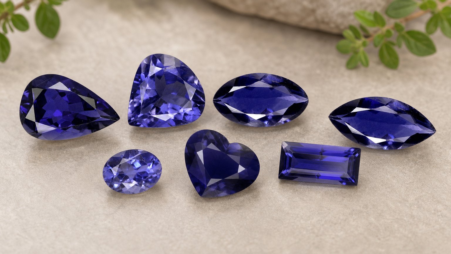 Guide d'achat des pierres précieuses d'iolite naturelle