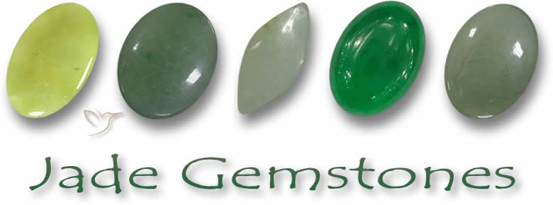 Pierres précieuses de jade naturel