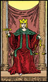 Carte de tarot - Justice