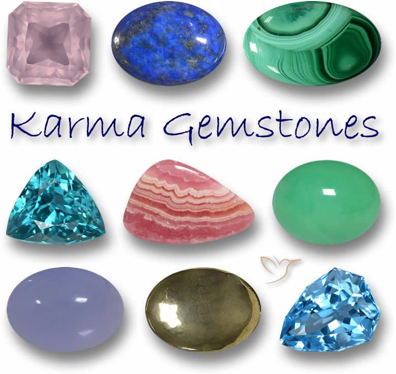 Pierres précieuses du karma