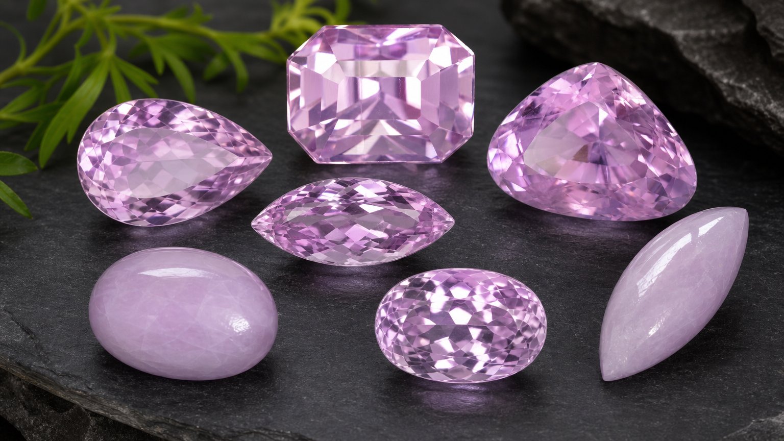 Guide d'achat des pierres précieuses de kunzite naturelle