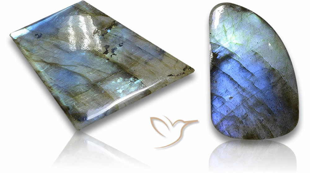 Irisation de la labradorite