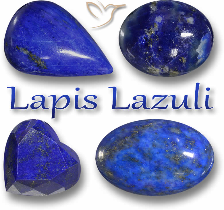 Pierres précieuses en lapis-lazuli