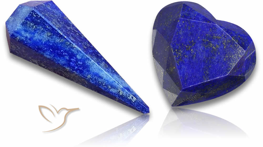Pierres précieuses de lapis-lazuli