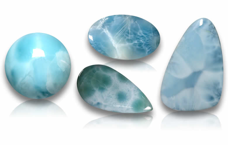 Loose Larimar: Buy Larimar Stones, Cabochons for Custom Jewelry, Wholesale Larimar online