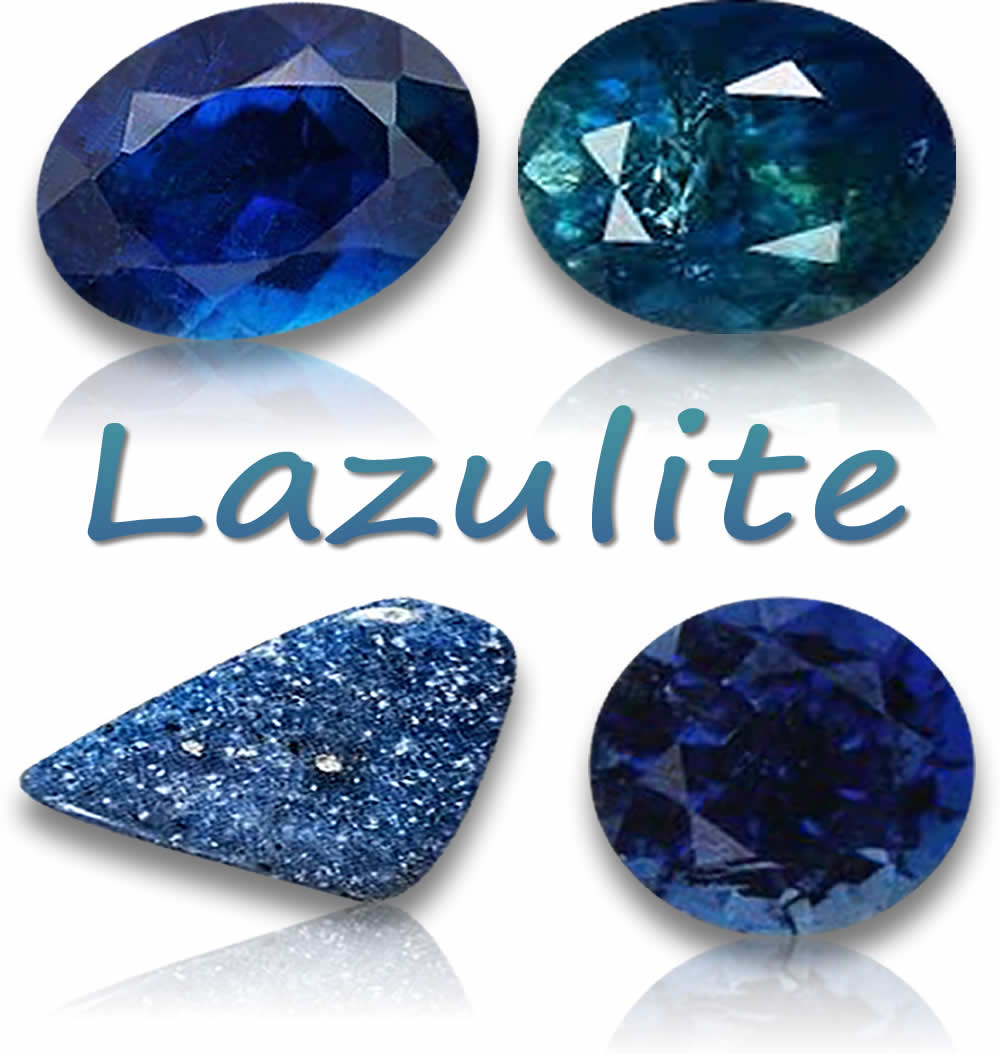 Pierres précieuses de lazulite
