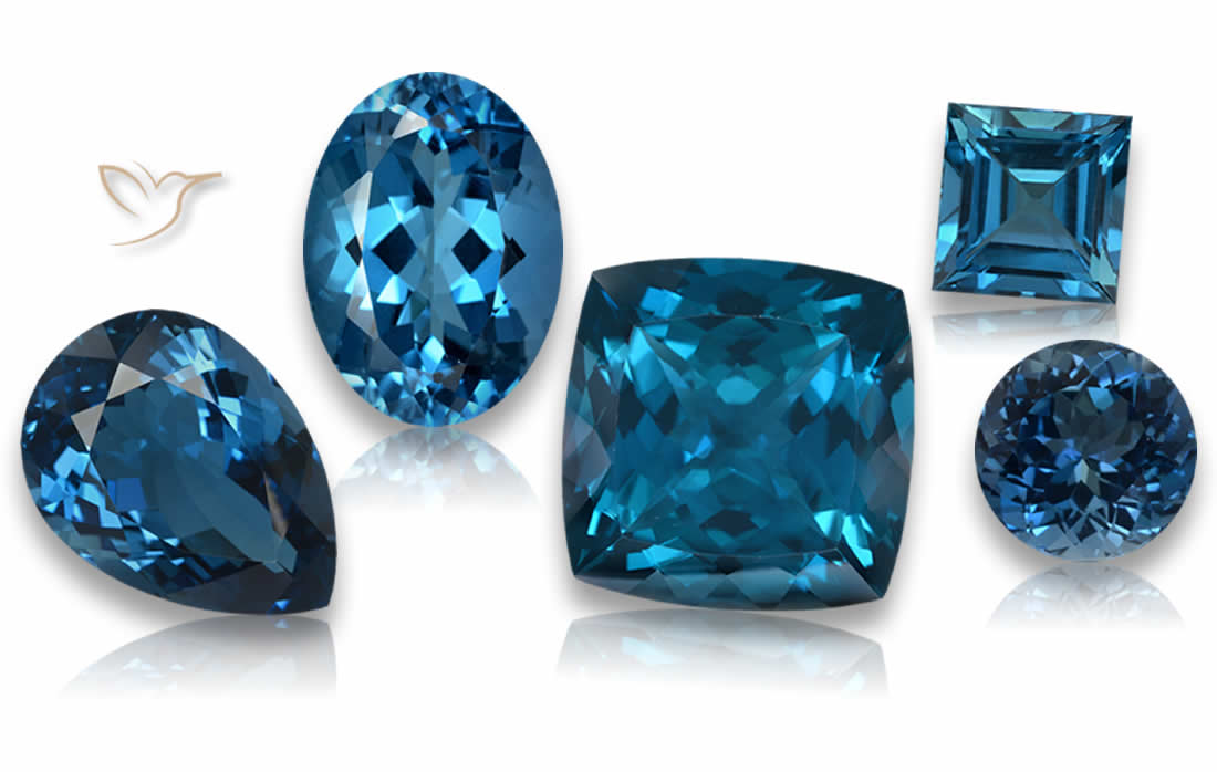 Topaze bleue de Londres