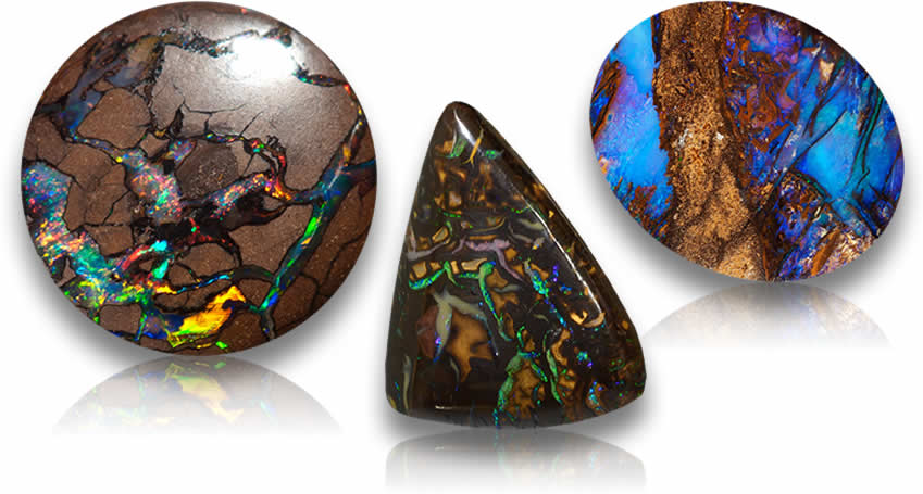 Cabochons d'opale Boulder en vrac pour la fabrication de bijoux