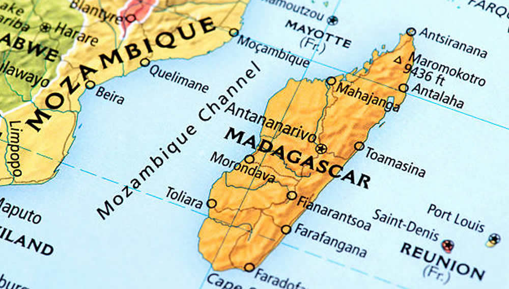 Carte de Madagascar