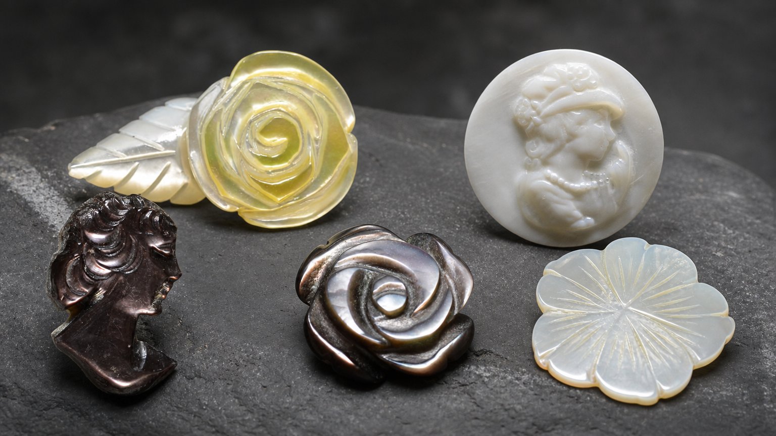 Pierres précieuses en nacre naturelle - guide d'achat