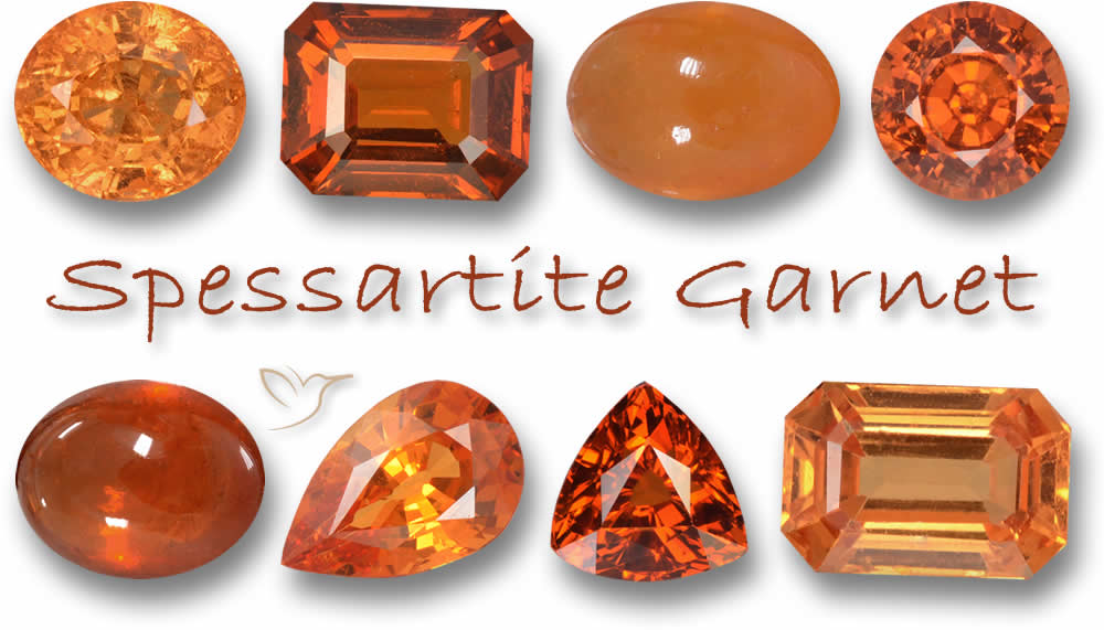 Grenat spessartite naturel