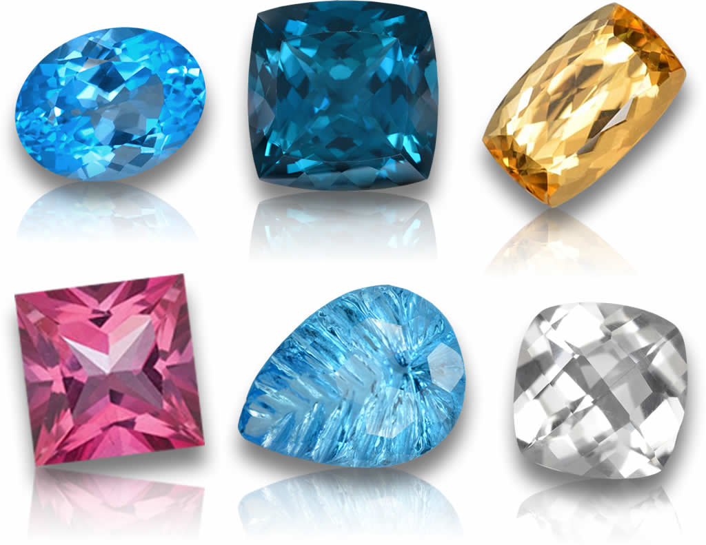 Topaze naturelle - Pierres précieuses de qualité certifiées par GemSelect