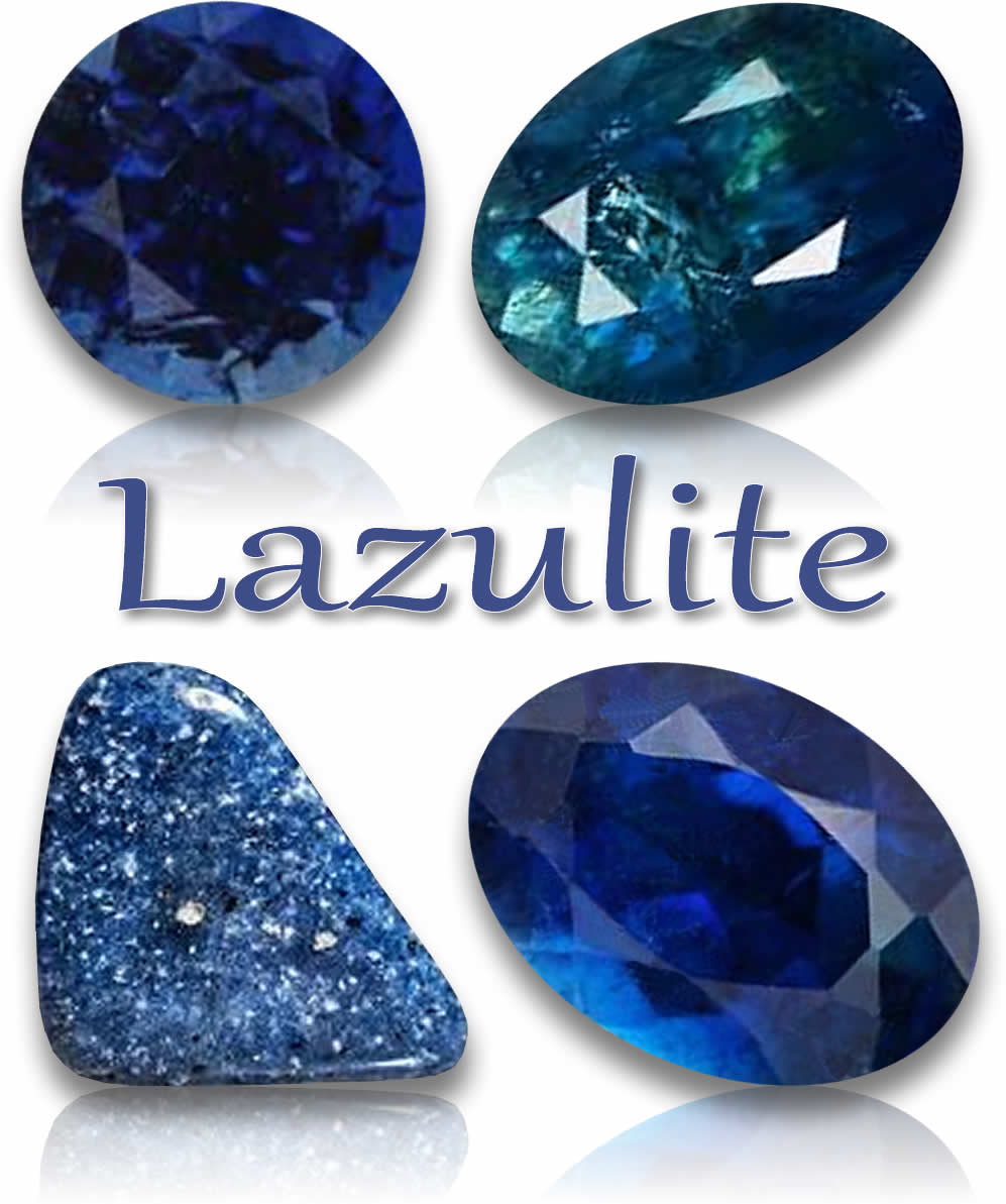 Pierres précieuses de lazulite