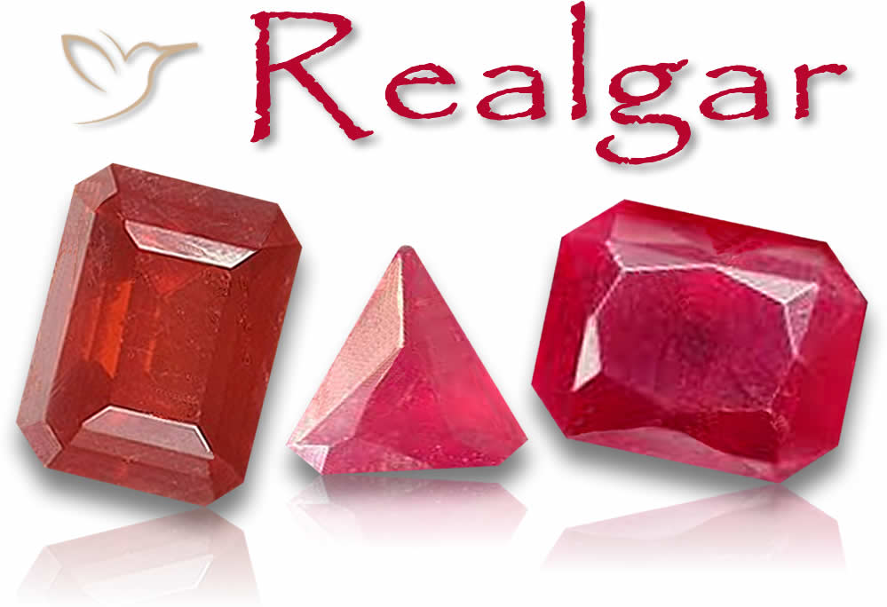 Pierres précieuses de Réalgar