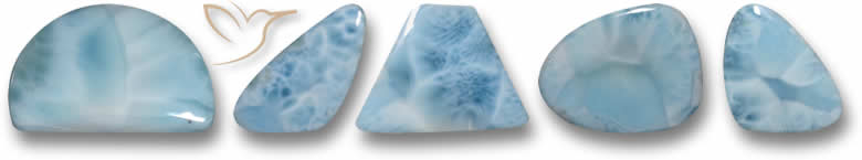 Pierres gemmes de Larimar