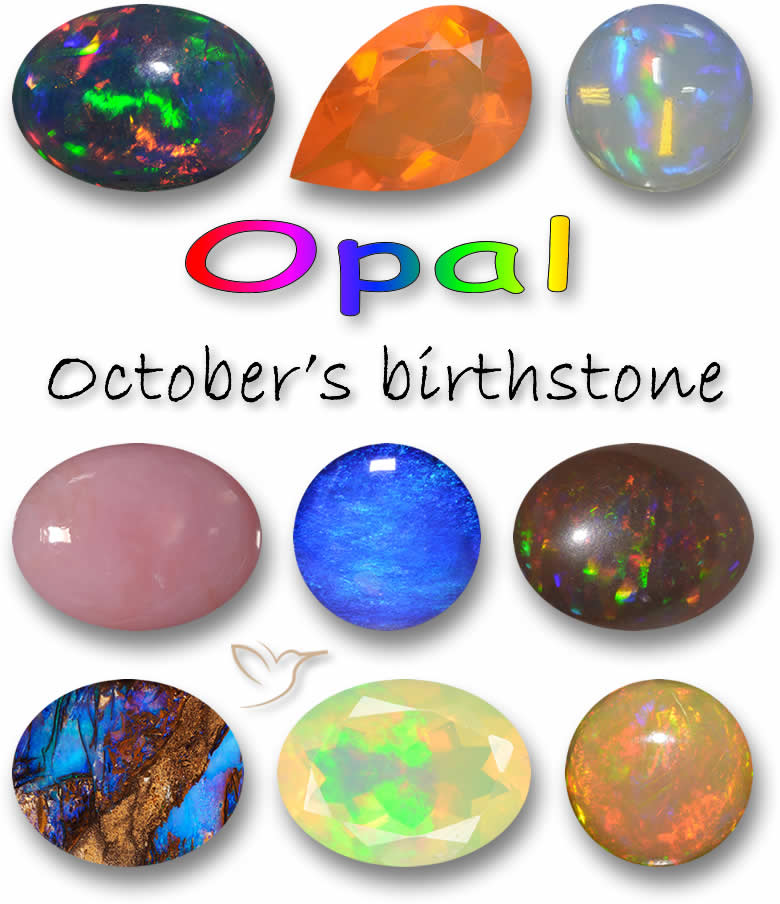 Opale - Pierre de naissance d'octobre