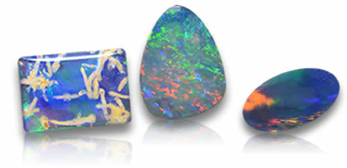 Pierres précieuses Opal Doublet