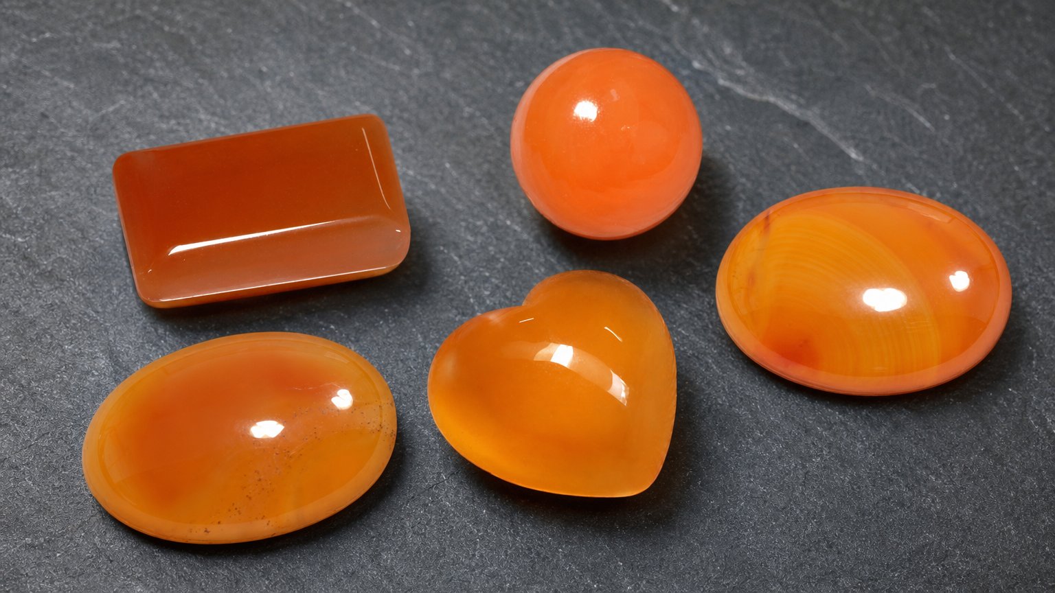 Agate orange naturelle - guide d'achat