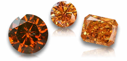Pierres précieuses de diamant