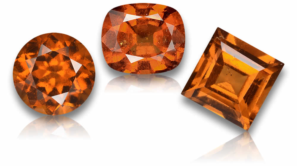 Acheter des pierres précieuses de grenat hessonite