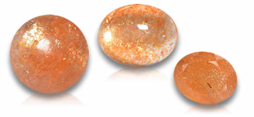 Pierres précieuses de pierre de soleil
