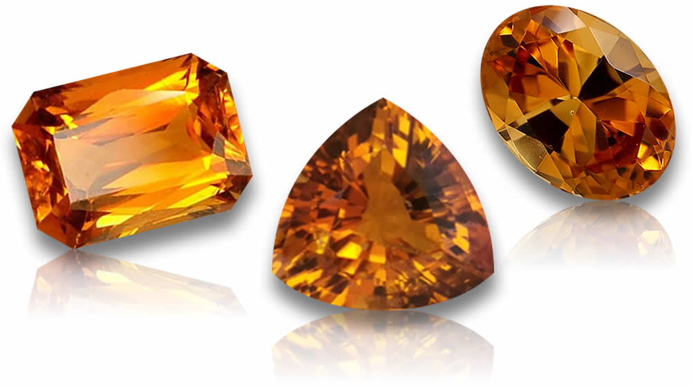 Acheter des pierres précieuses de tourmaline orange