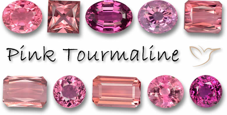 Acheter des pierres précieuses de tourmaline rose