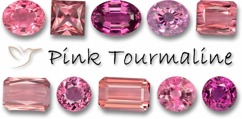 Achetez des pierres précieuses en tourmaline rose