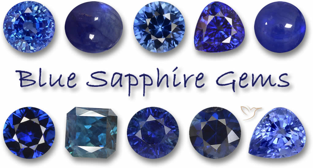 Achetez des pierres précieuses en saphir bleu