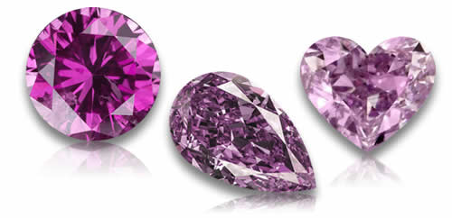 Pierres précieuses de diamant