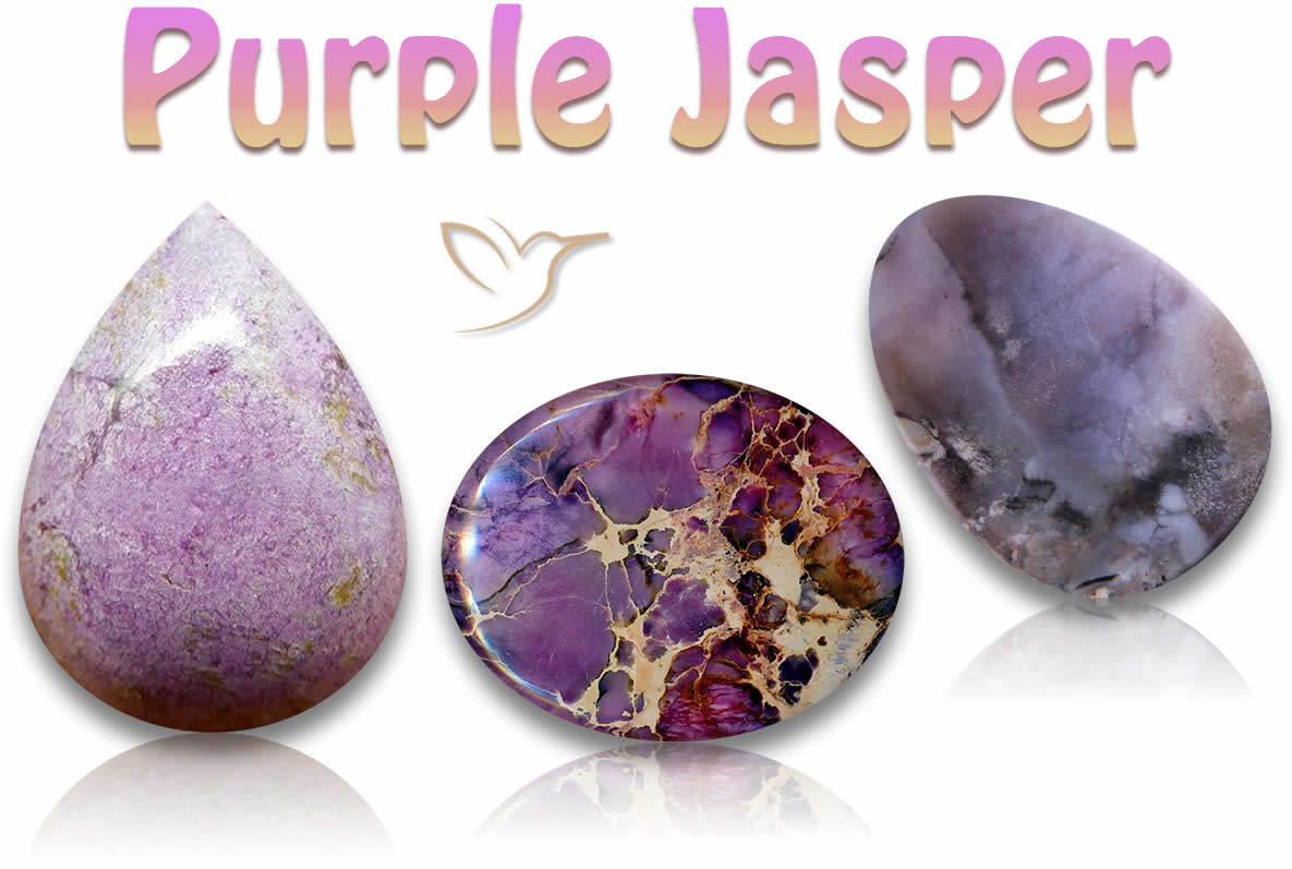 Jaspe violet en vrac