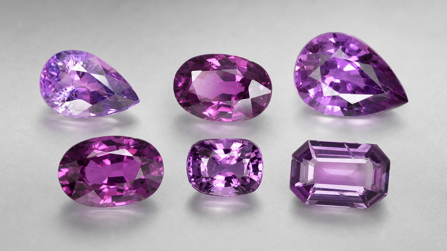 Saphirs violets naturels : guide d'achat