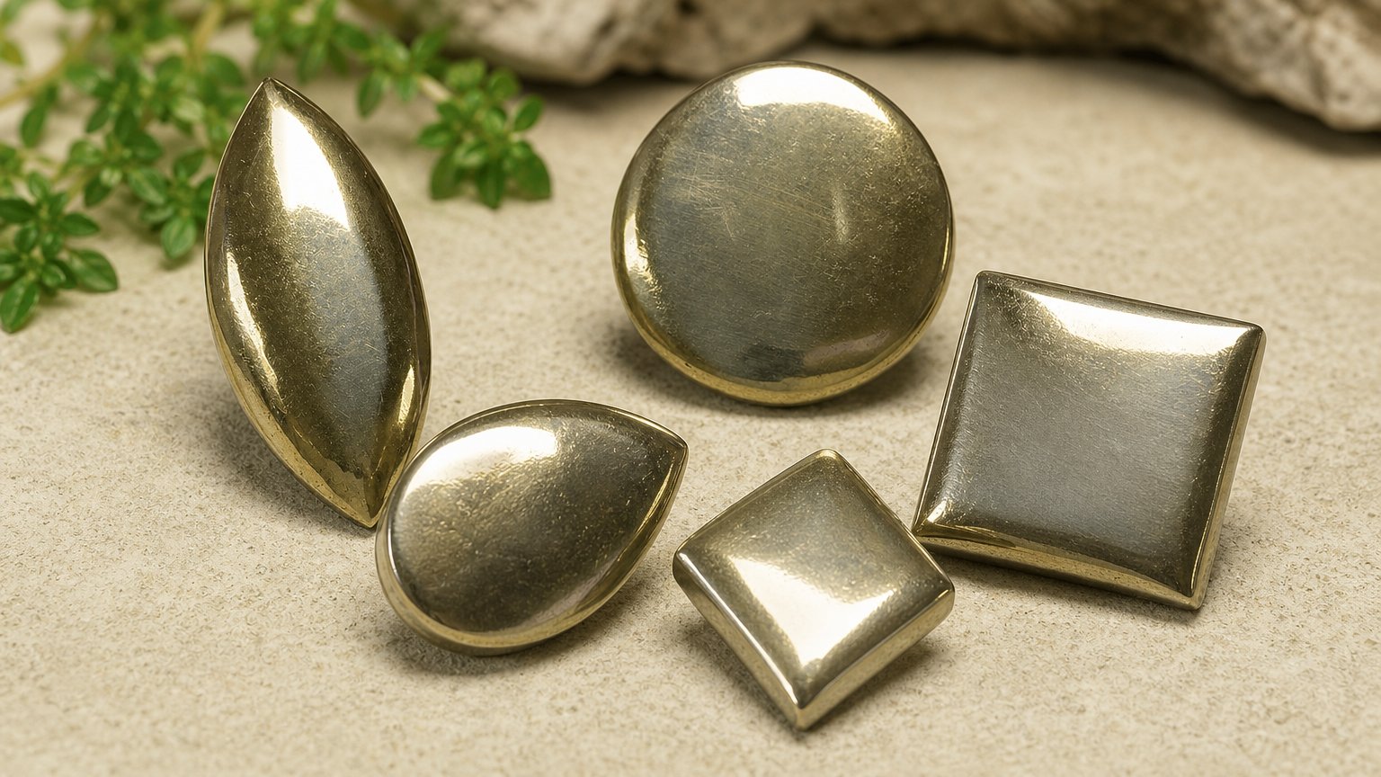 Pierres précieuses de pyrite naturelle - guide d'achat