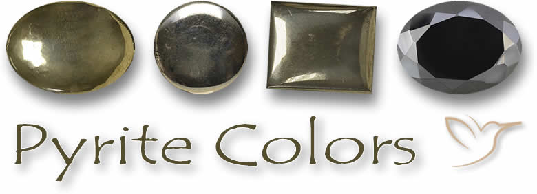 Couleurs de pyrite