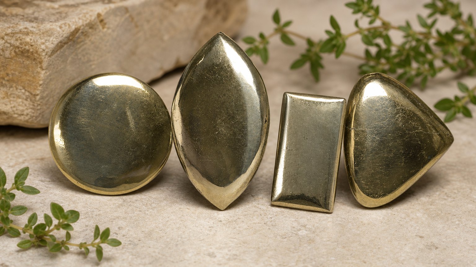 Pierres précieuses de pyrite naturelle - guide d'achat