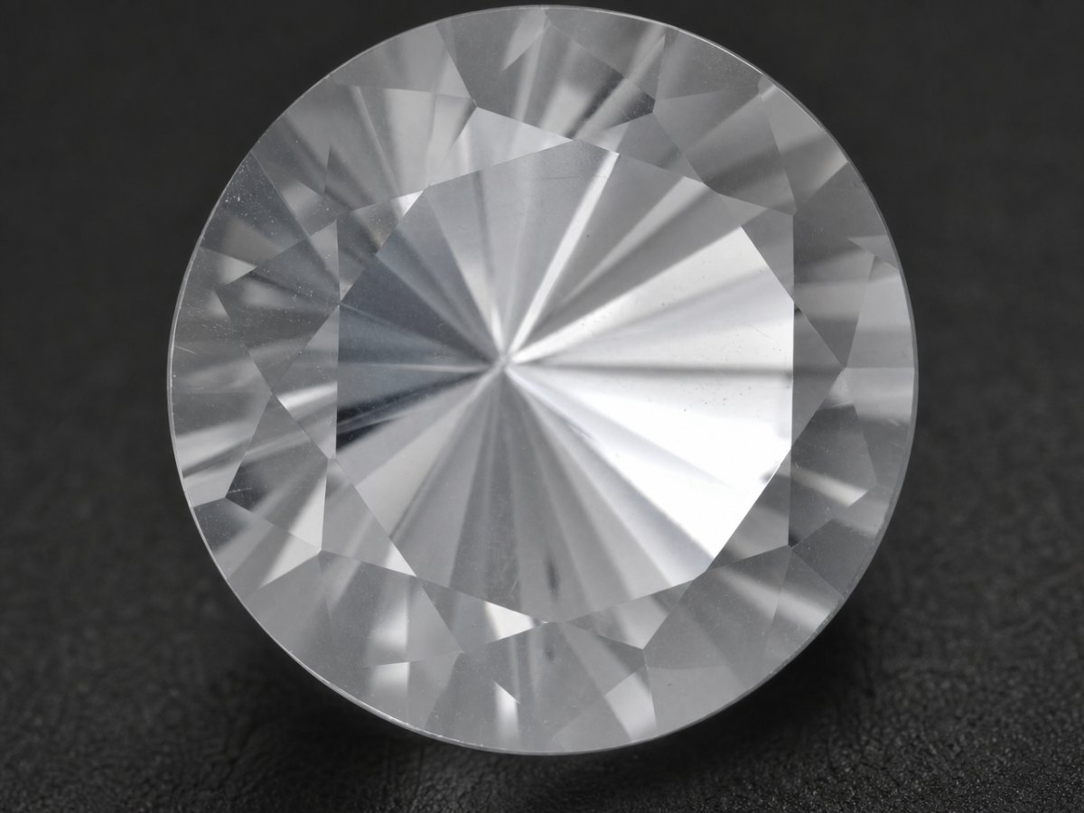 Gros plan sur des pierres précieuses de quartz naturel