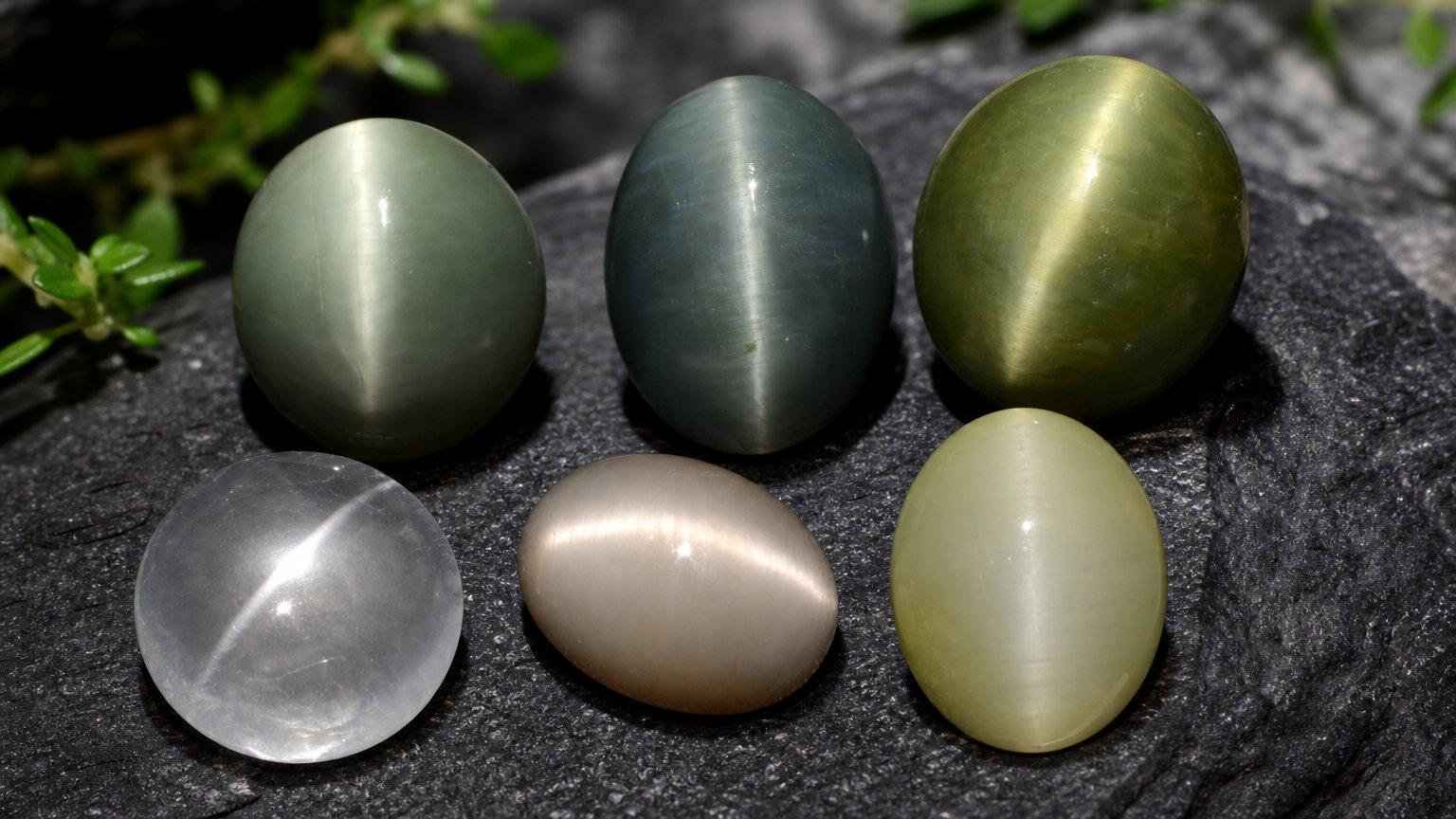 Pierres précieuses œil-de-chat en quartz naturel - guide d'achat