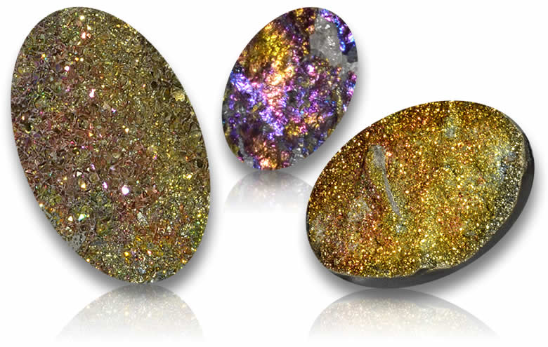 Loose Rainbow Pyrite - Shop Natural Iridescent Rainbow Pyrite Gemstones