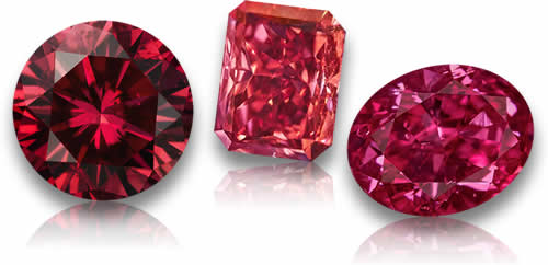 Pierres précieuses de diamant