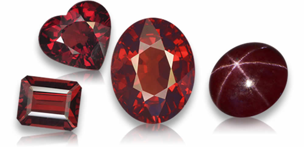 Grenat rouge – Pierres précieuses de qualité certifiée par GemSelect