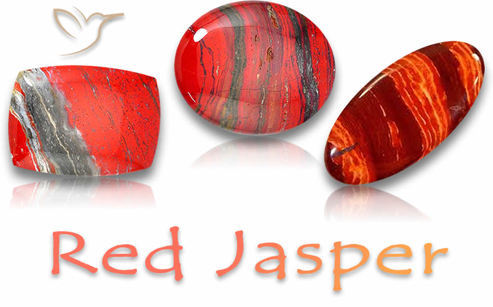 Acheter des pierres précieuses de jaspe rouge