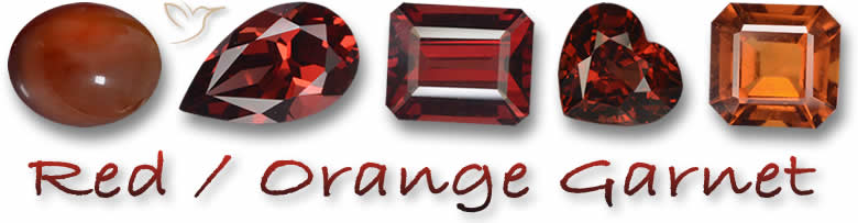 Grenat rouge-orange
