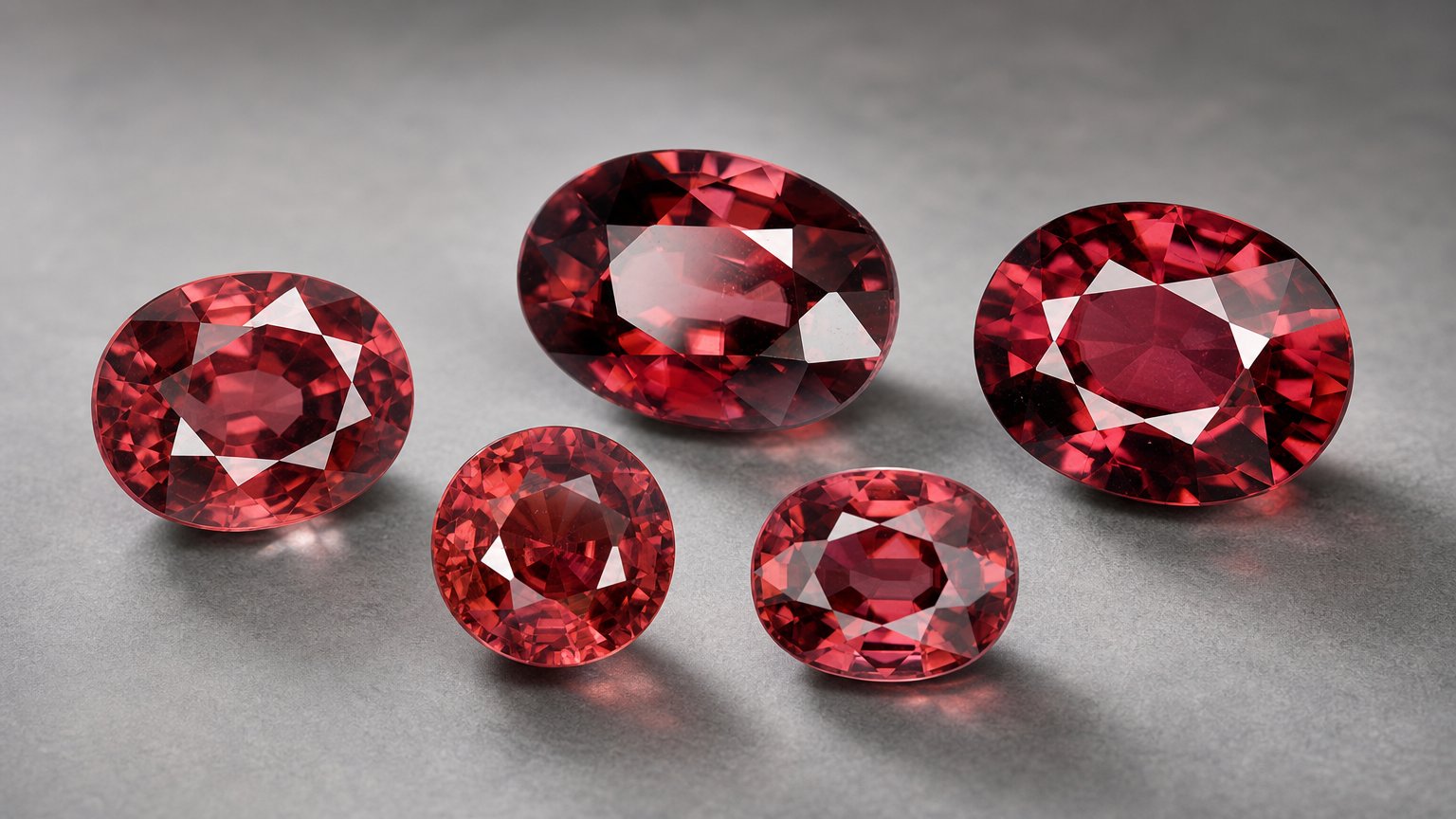 Pierres précieuses de zircon rouge naturel - guide d'achat