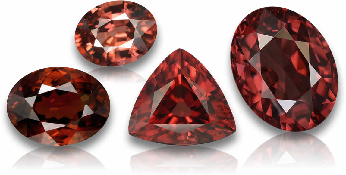 Zircon rouge à vendre