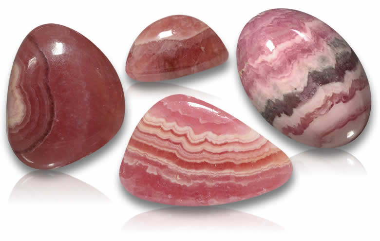 Shop Loose Rhodochrosite Gemstones - Natural Pink Faceted and Cabochon Stones for Jewelry