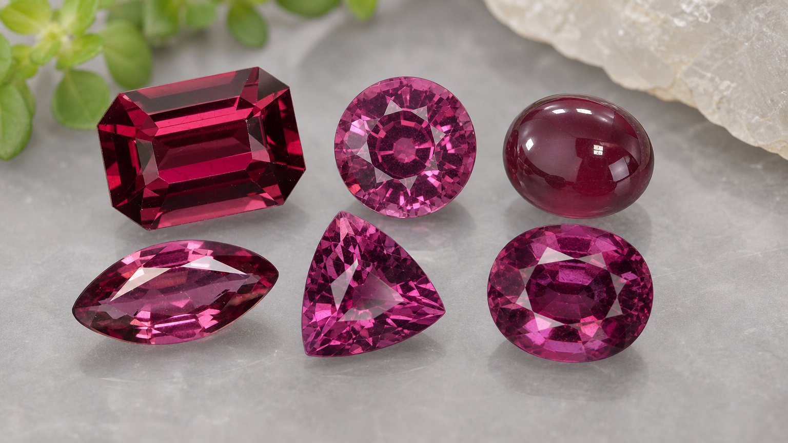 Grenat rhodolite naturel - guide d'achat